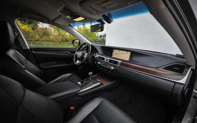 Lexus GS cena 104900 przebieg: 135046, rok produkcji 2015 z Stawiski małe 301